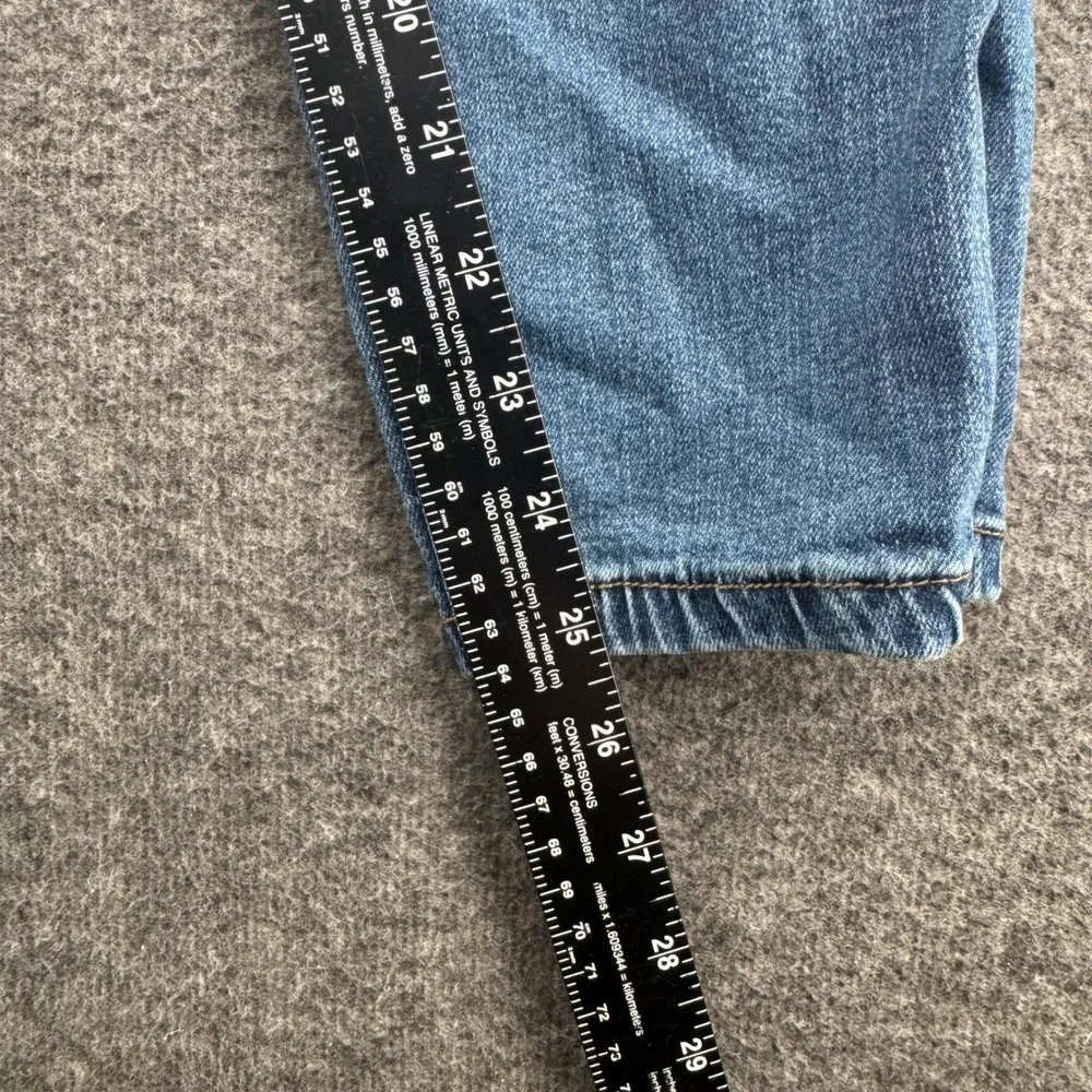 Dollhouse Womens Distressed Skinny Jeans Blue Medium Wash Ripped Size 10/11